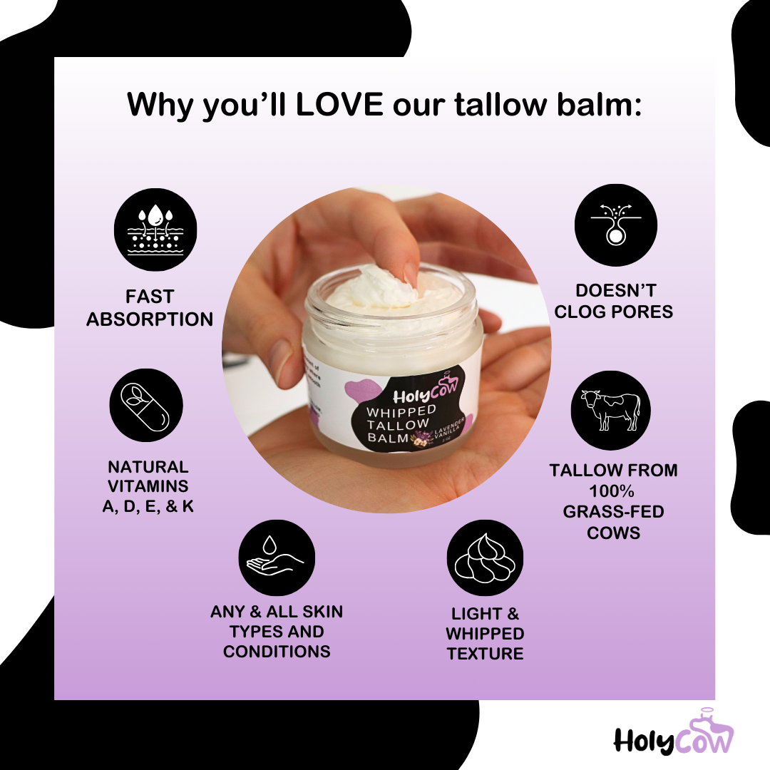 HolyCow Whipped Tallow Balm