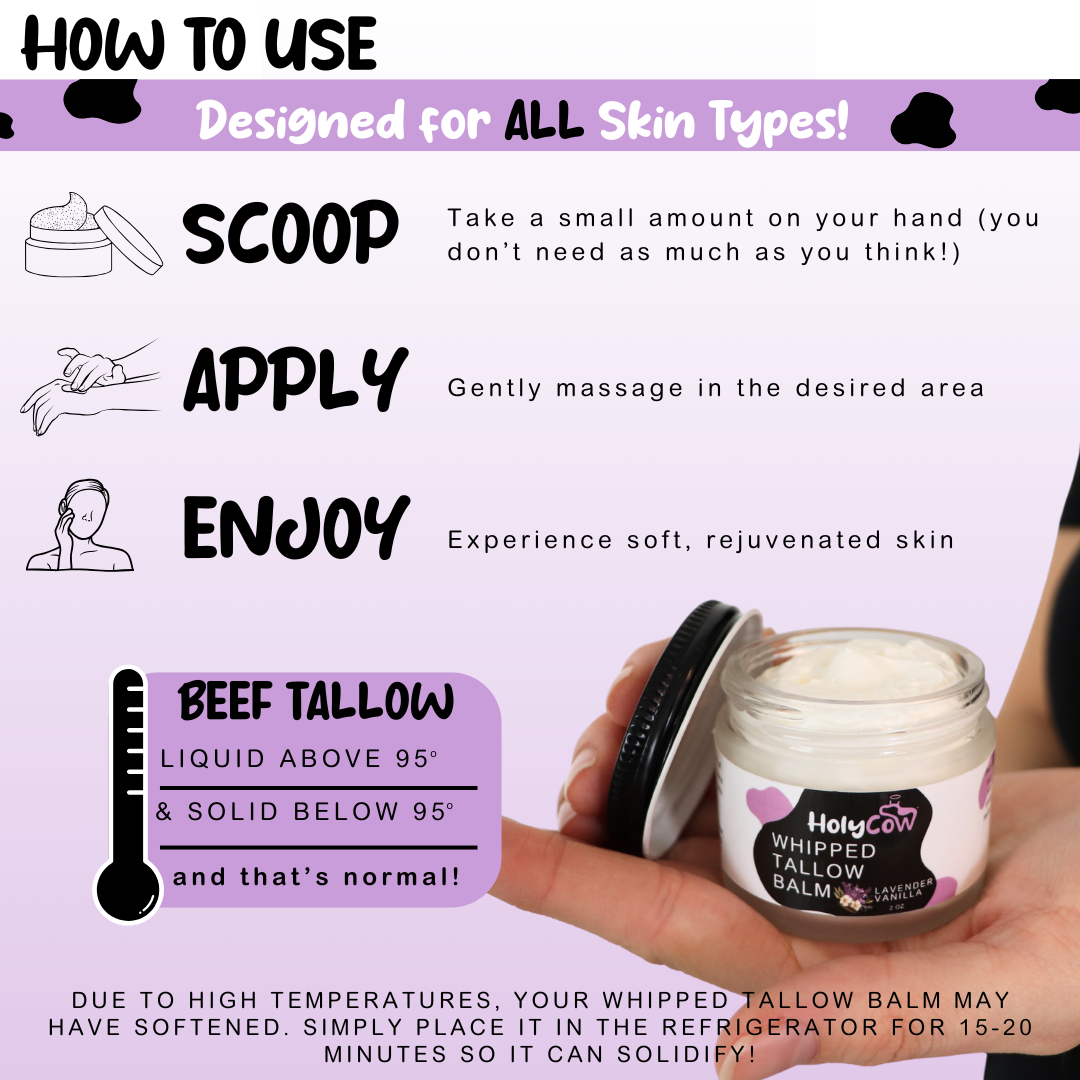 HolyCow Whipped Tallow Balm